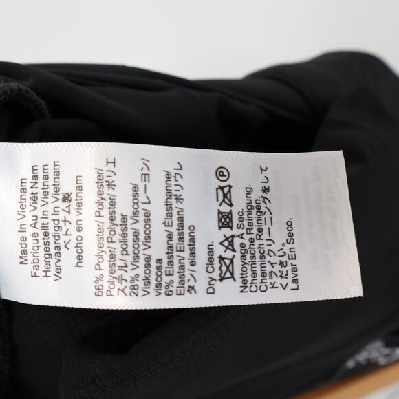 J.Crew Wide Leg Trouser Four Season Stretch Black Size 12 Tall NWT - Picture 8 of 8